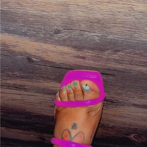 Steve Madden Hot Pink Women's Sandals